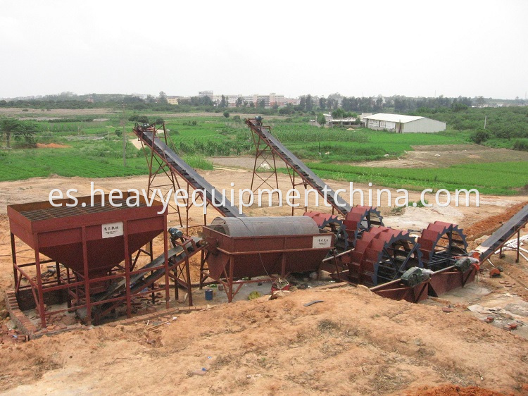 Processing Equipment Sand Cleaning Washing Machine Plant